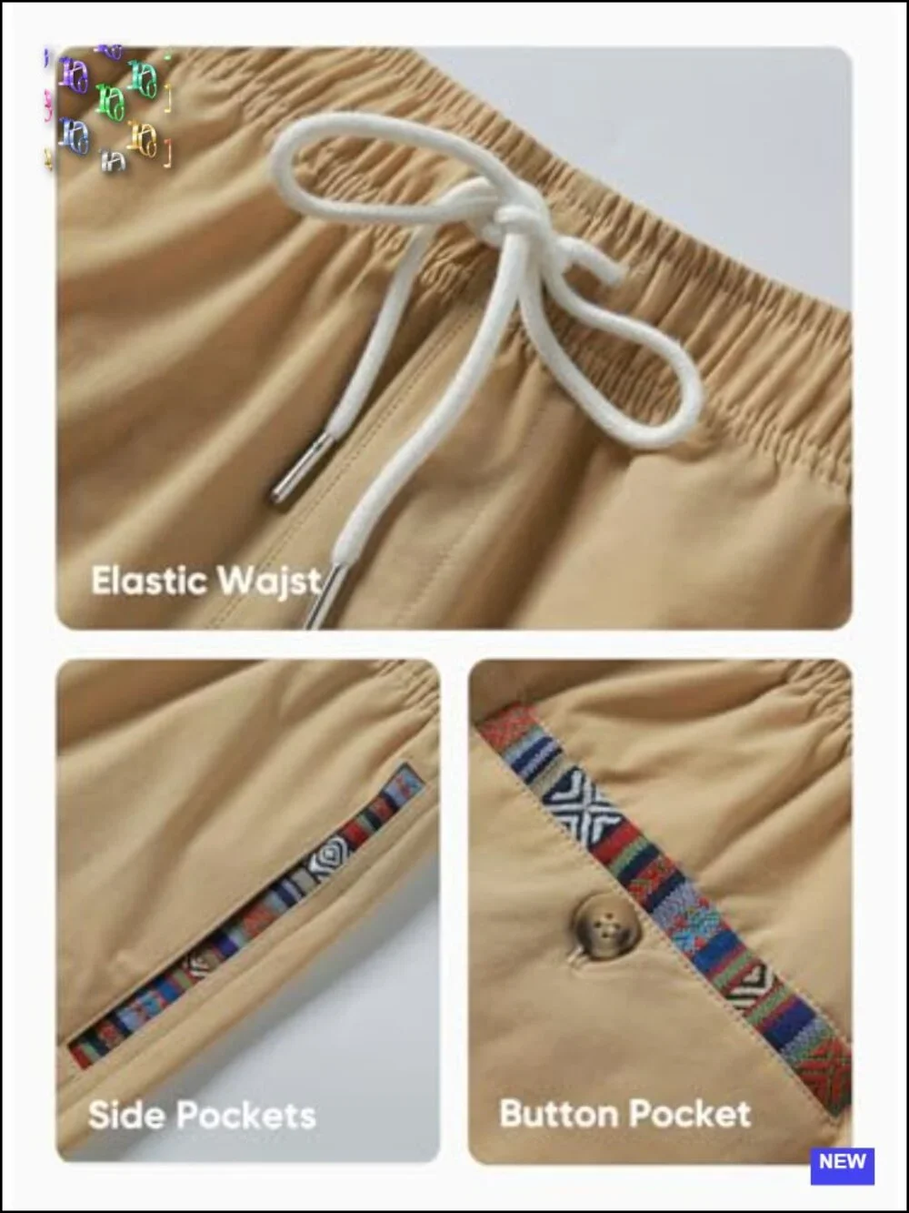 Men's Quick Dry Drawstring Athletic Gym Shorts 5
